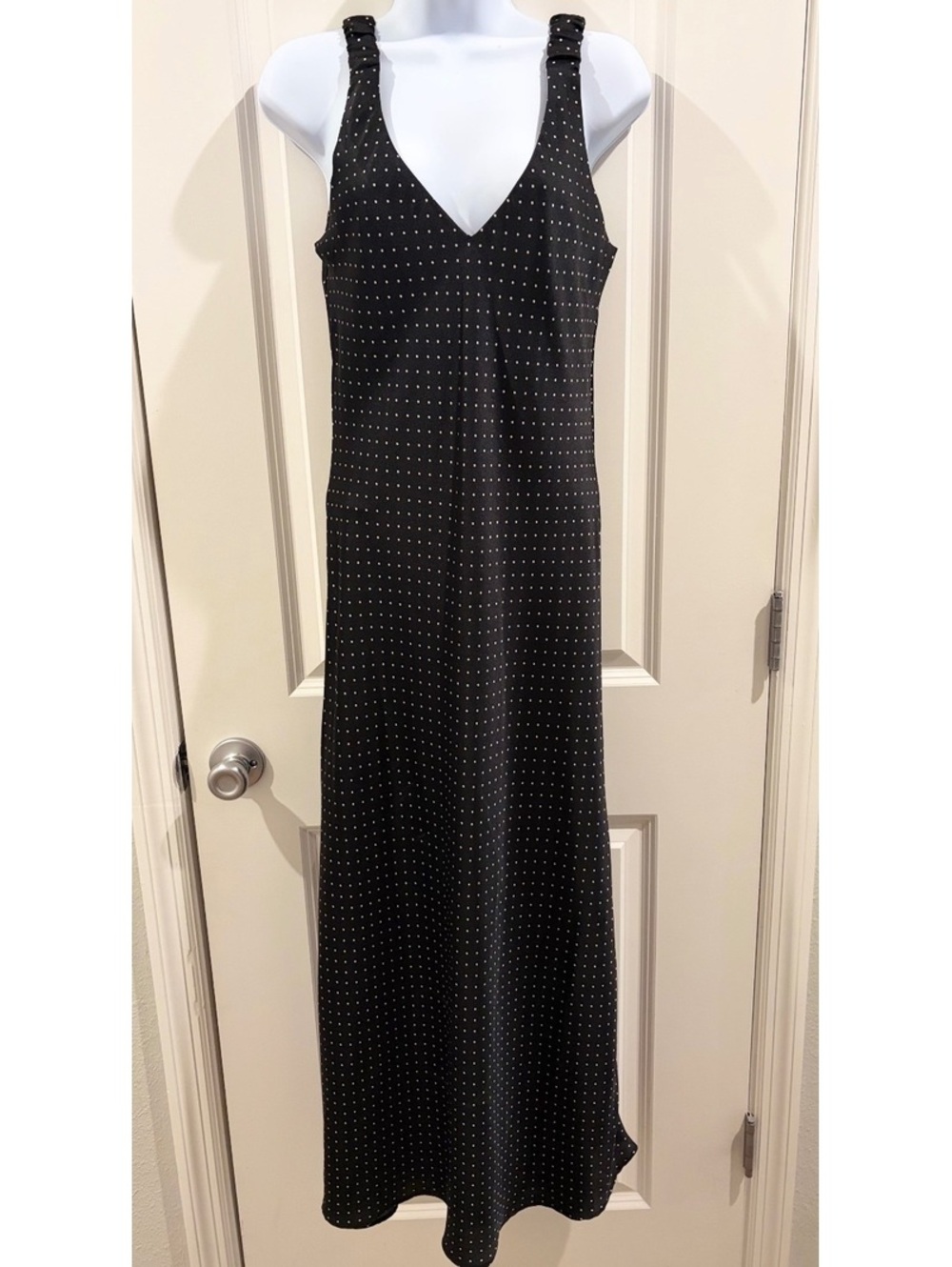 Black polka dot Zara Dress - Medium